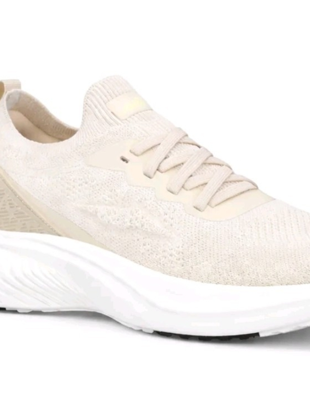 Avia Comfort Knit Running Shoes Women's Size 8.5 Beige Slip On Walking Gym NWT